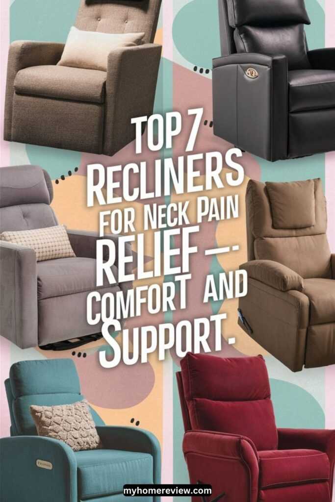 Top 7 Recliners for Neck Pain Relief: Find Comfort and Support