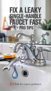 Fix Leaks In Single-Handle Faucets Like A Pro – Easy DIY Guide