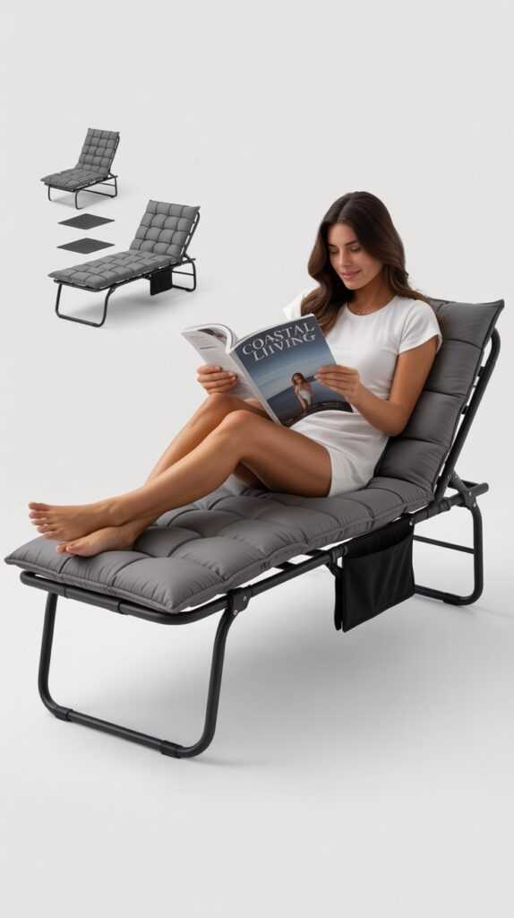 ABORON Chaise Lounge Chair