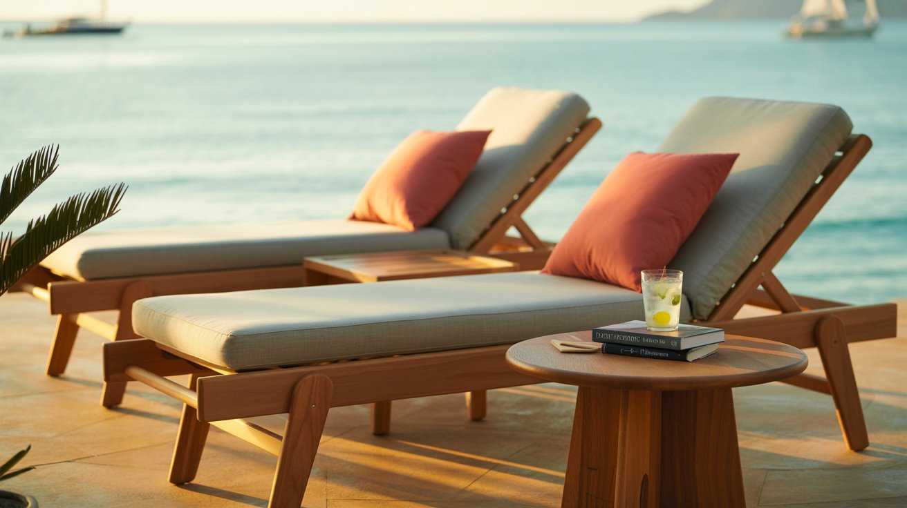 Adjustable Outdoor Loungers Built for Pure Relaxation