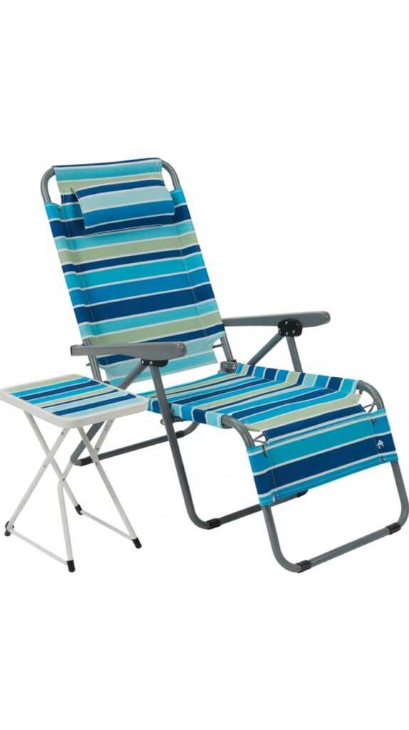 3-in-1 Beach Chair with Face Holes – For the Sunbather Who Also Likes Naps