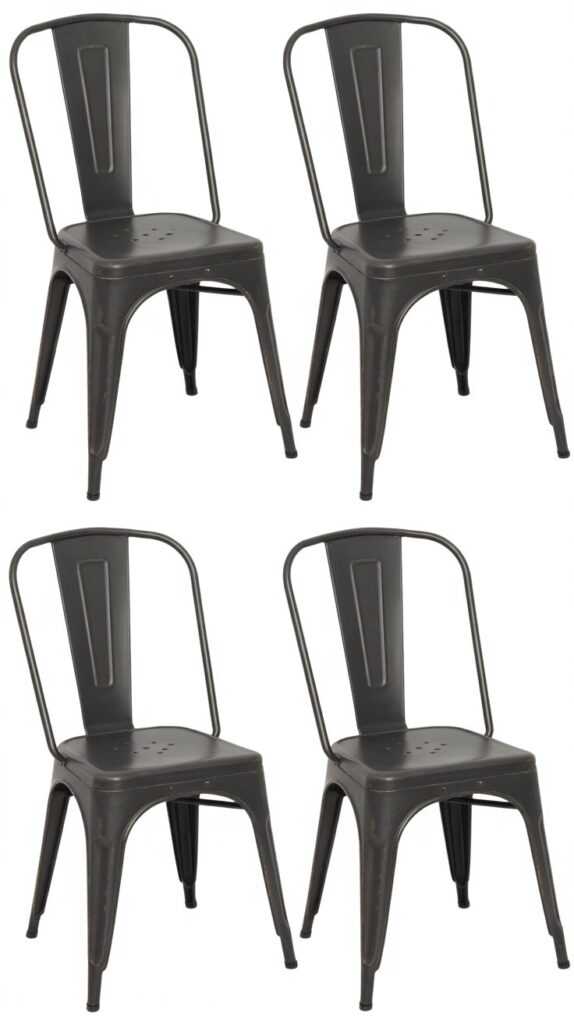 FDW Metal Dining Chairs