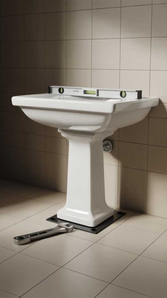 Install the Sink Base
