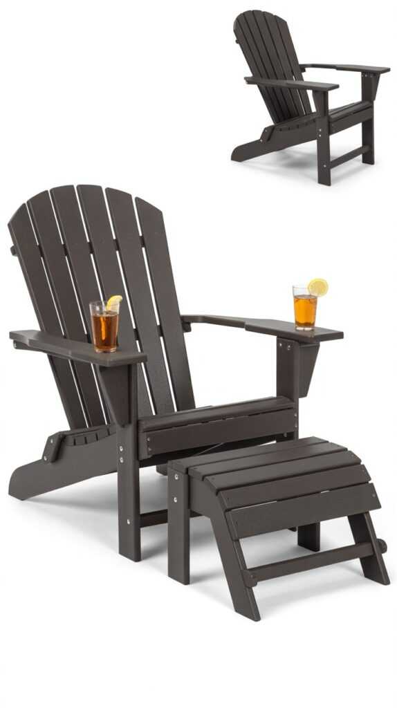 KINGYES Folding Adjustable Chair