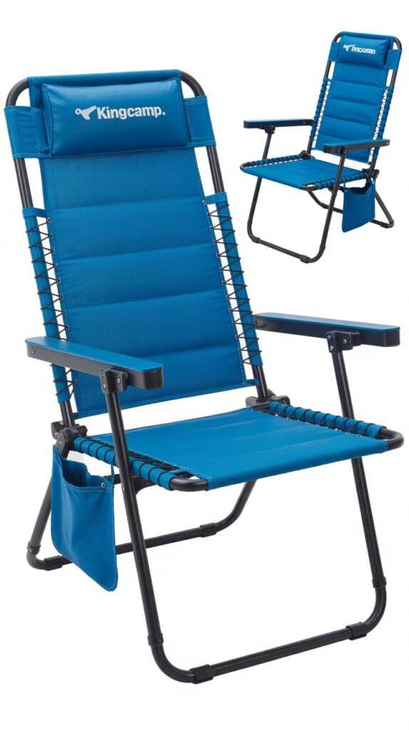 KingCamp Lounge Chair Outdoor (Blue)