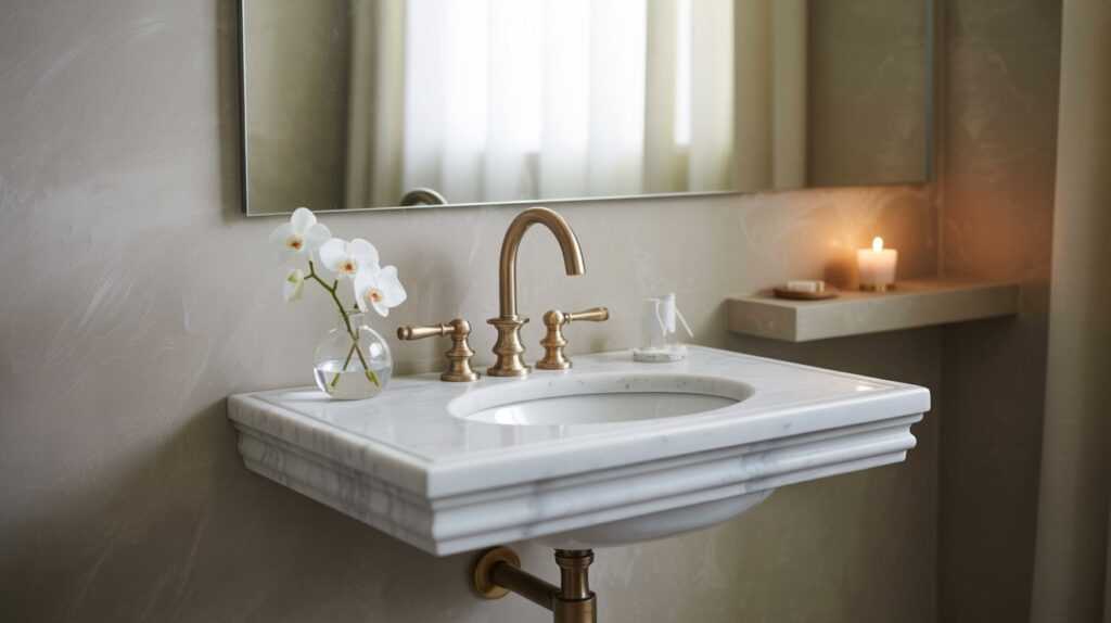 Modern Wall-Mounted Sinks with a Touch of Luxury