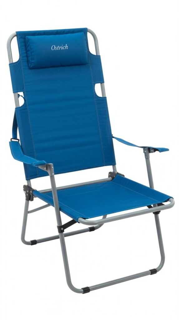 Ostrich Beach Lounge Chair (Blue)
