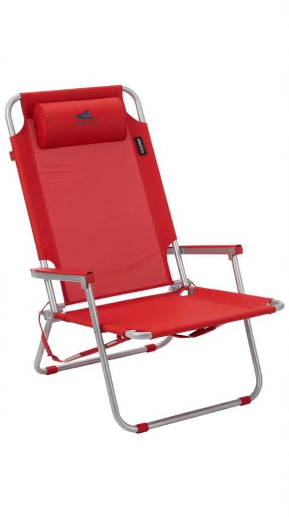Ostrich Beach Lounge Chair (Red)