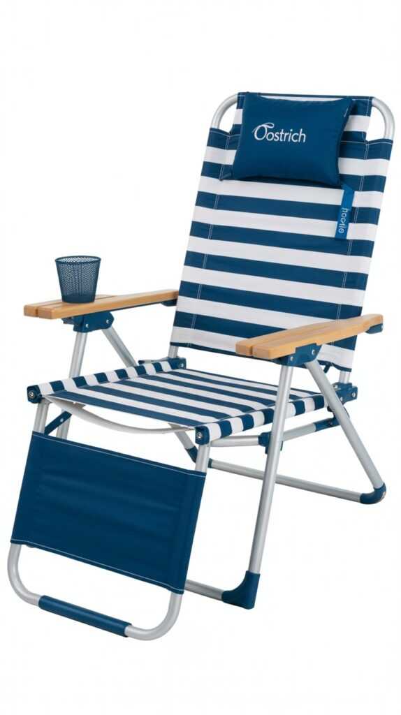 Ostrich Deluxe 3N1 Lightweight Recliner