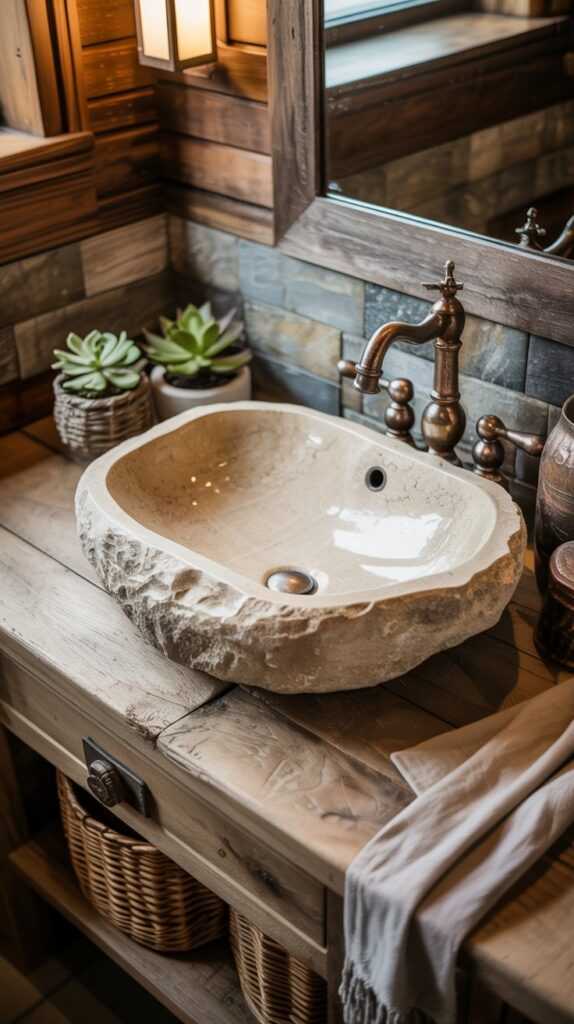 Rustic Stone Charm