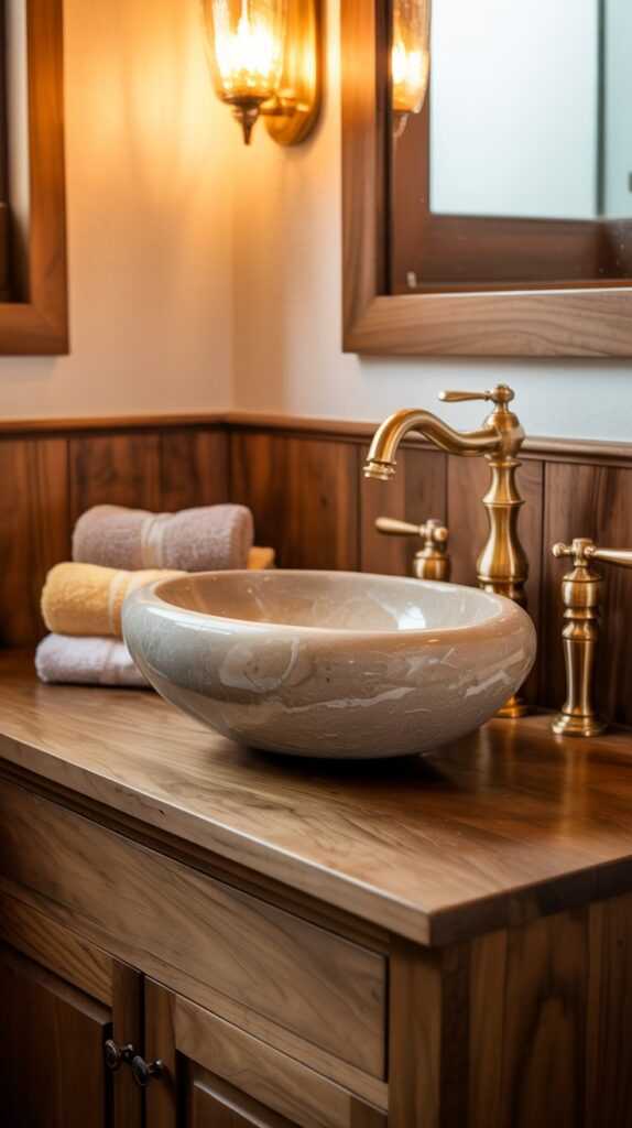 Stone and Wood Warmth