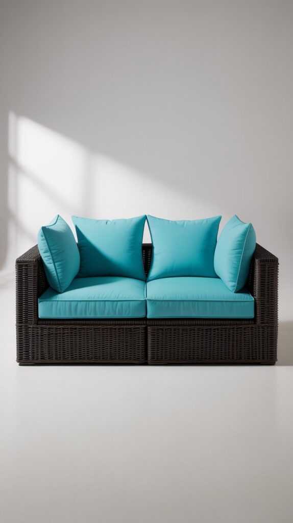 Tangkula Outdoor Rattan Daybed