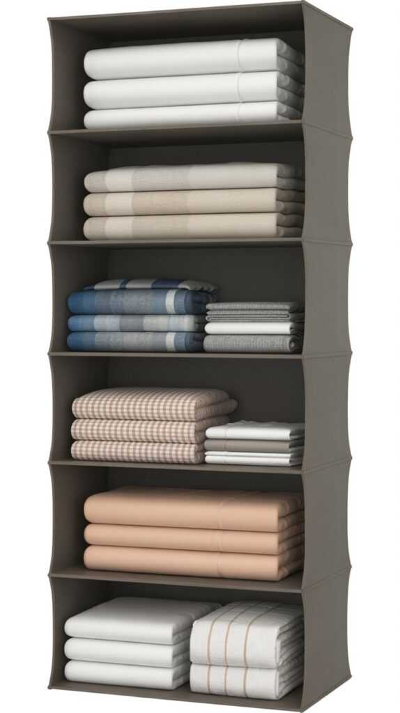 Add Hanging Shelves for Sweaters & Jeans
