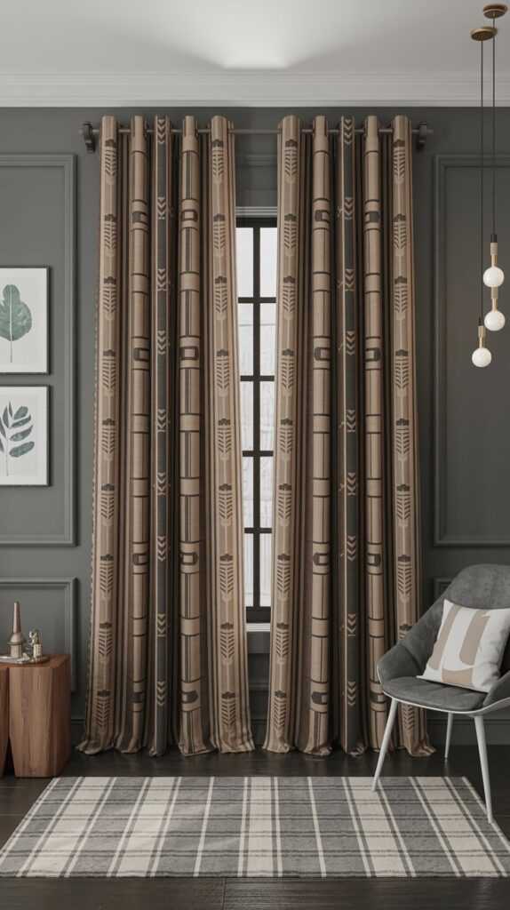 Ambesonne Southwestern Curtains