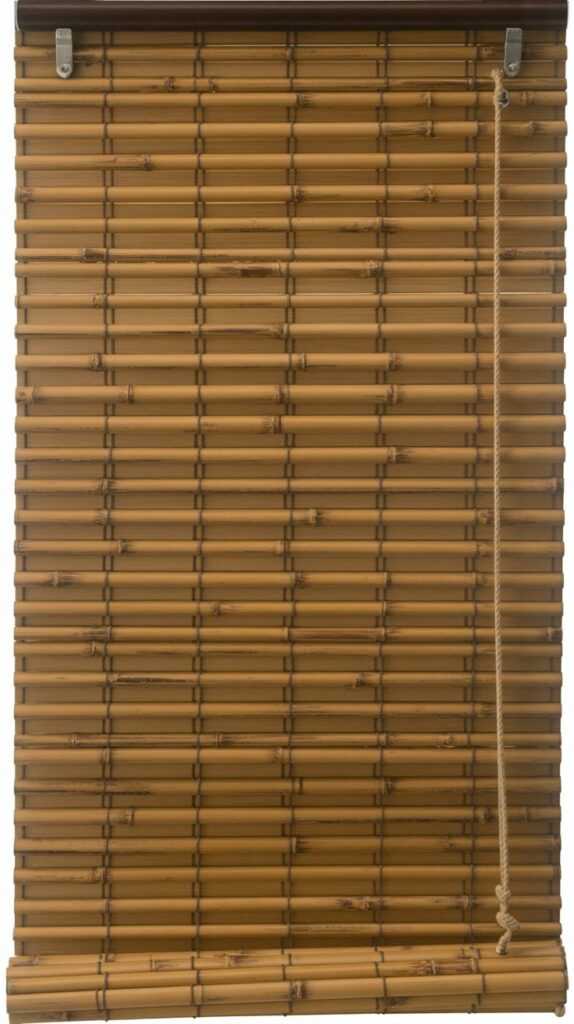 Bamboo Roll-Up Blinds for Natural Light Control