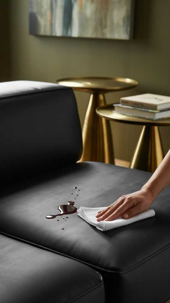 Clean Spills Immediately