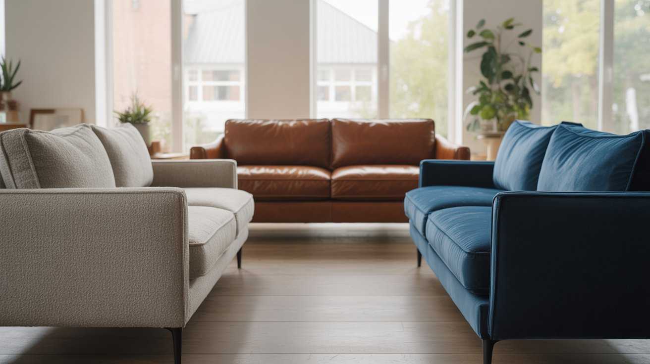 Fabric, Leather, or Velvet How to Choose the Best Sofa