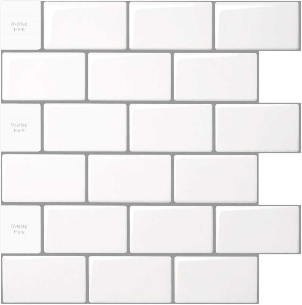 Give Your Walls Some Love with LONGKING Peel and Stick Backsplash Tile