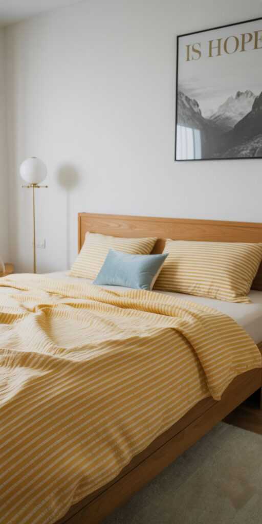 Keep It Classic: JELLYMONI 100% Cotton Duvet Cover Set