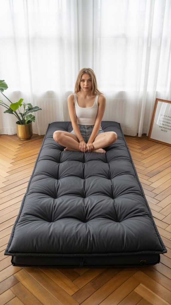 Japanese Floor Mattress Futon for Space-Saving Comfort