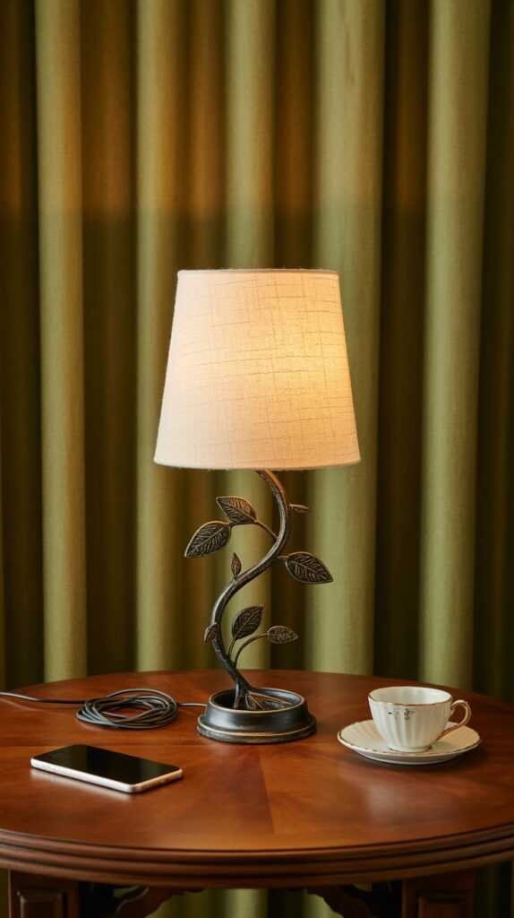 Kakanuo Table Lamp with USB Ports