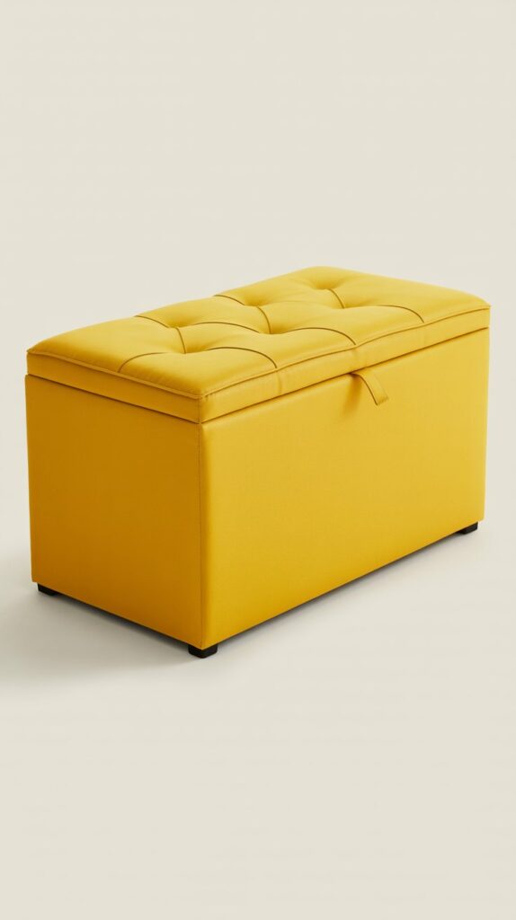 LINMAGCO Storage Ottoman