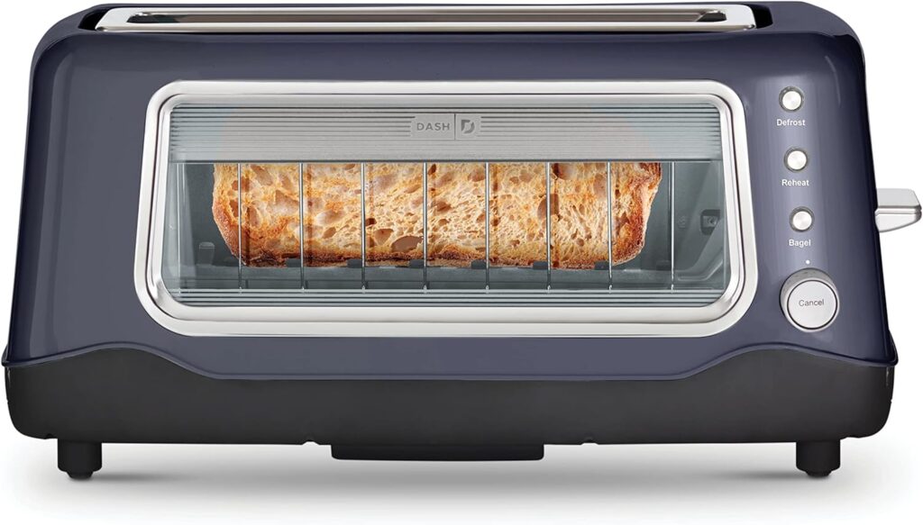 Level Up Breakfast with the DASH Clear View Toaster