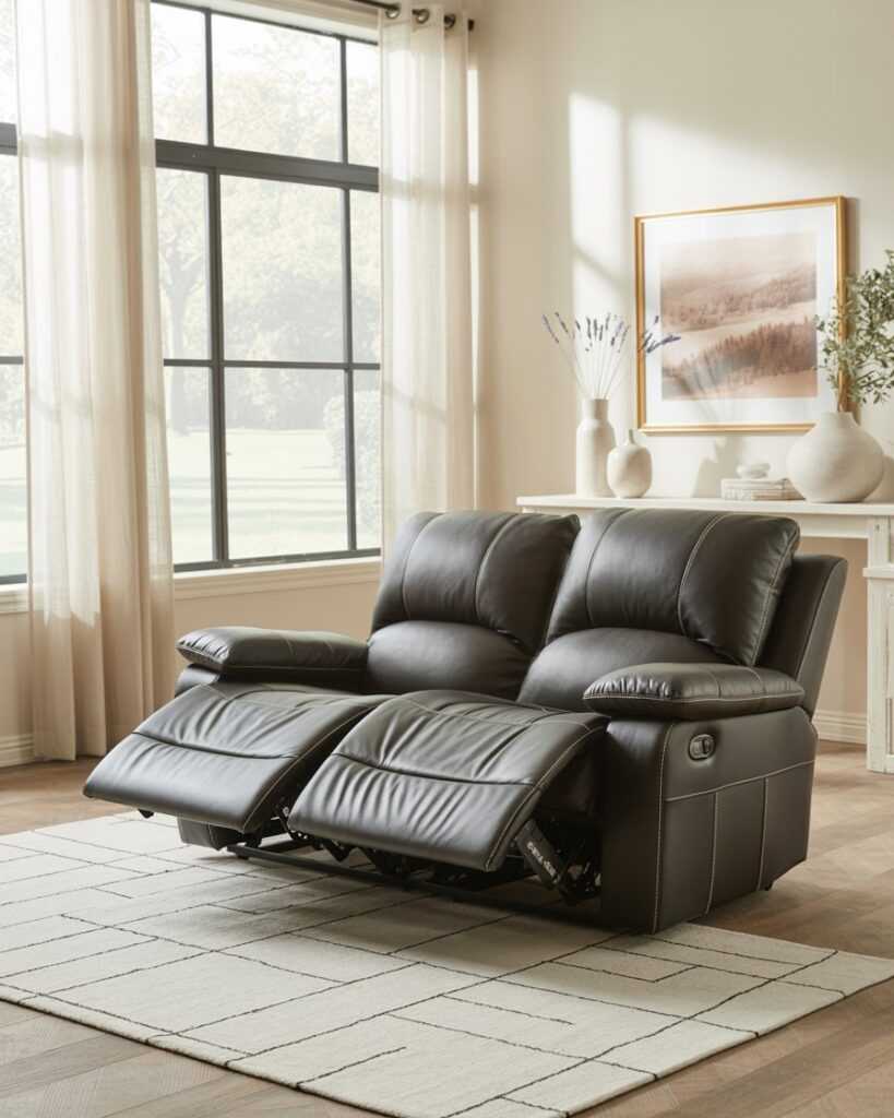 Lexicon Humphreys Loveseat Recliner – Small Space, Big Comfort