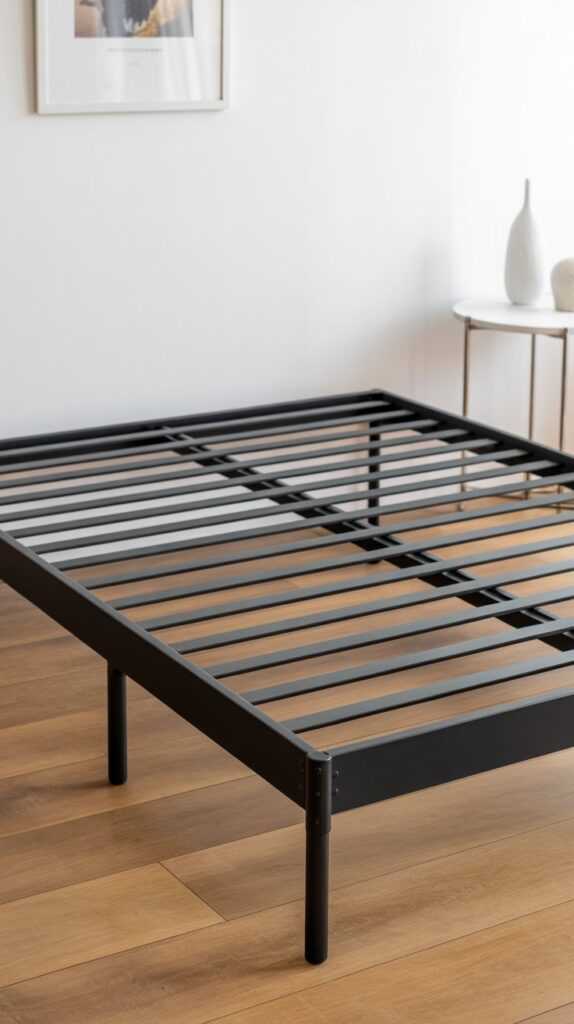 Low-Profile Bed Frame for That Authentic Japanese Feel
