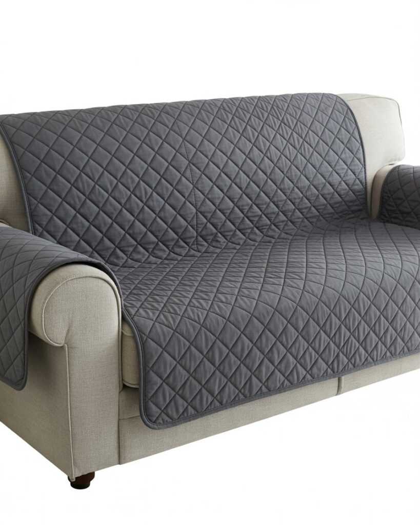 PureFit Reversible Quilted Sofa Cover – The Couch Lifesaver