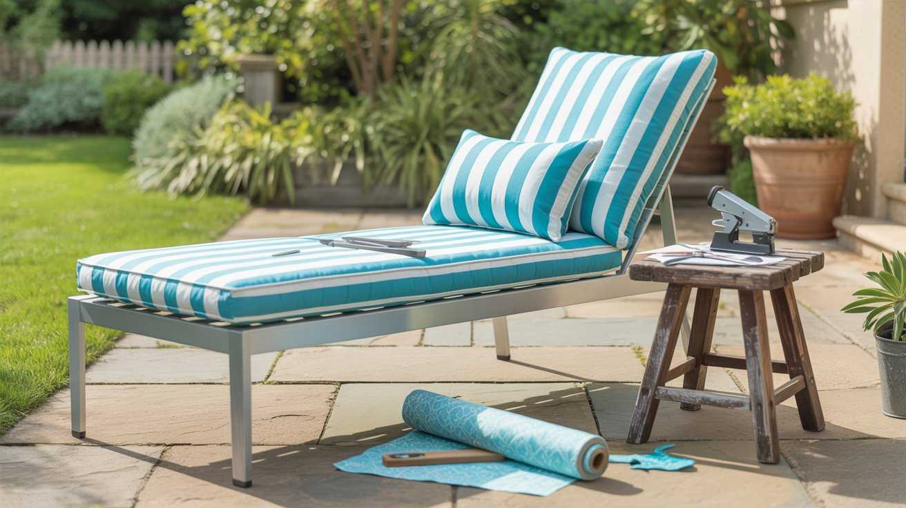 Replace Lounger Cushions Easily with This DIY Guide