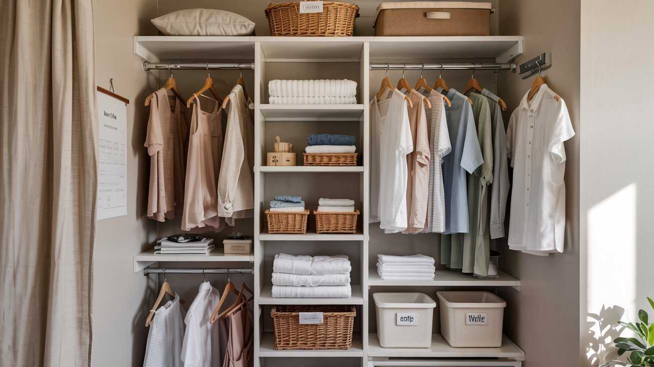 Small Closet Organization Ideas to Maximize Space