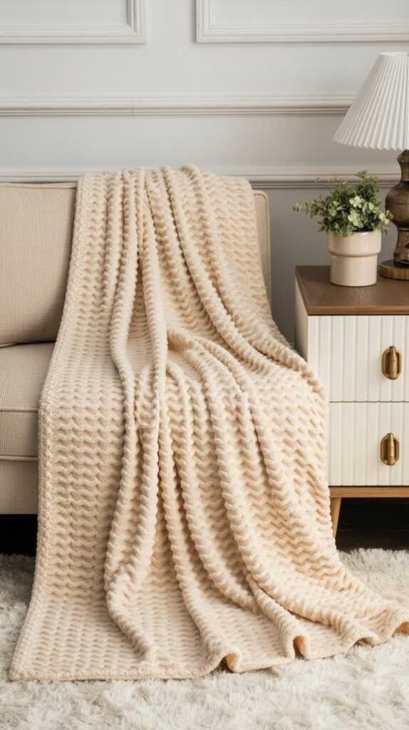 Start with a Soft Foundation: Aganear Fleece Throw Blanket