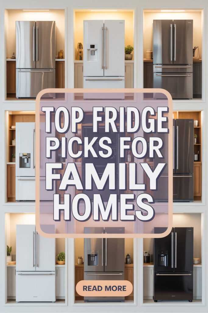 Top Fridge Picks for Family Homes