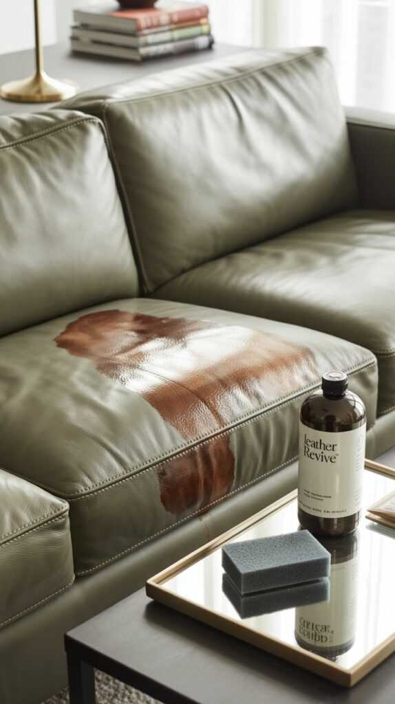 Use Leather Cleaner
