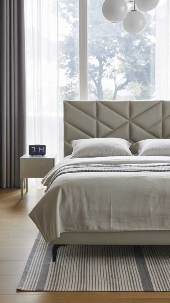 VECELO Full Bed Frame with Drawers & Charging Station