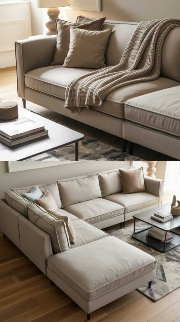 Sectional or Sofa Choose What Fits Your Living Room