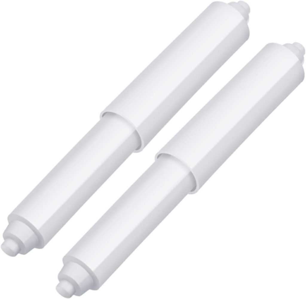 2 Pieces Toilet Paper Holder Roller Spindle Replacement Rod