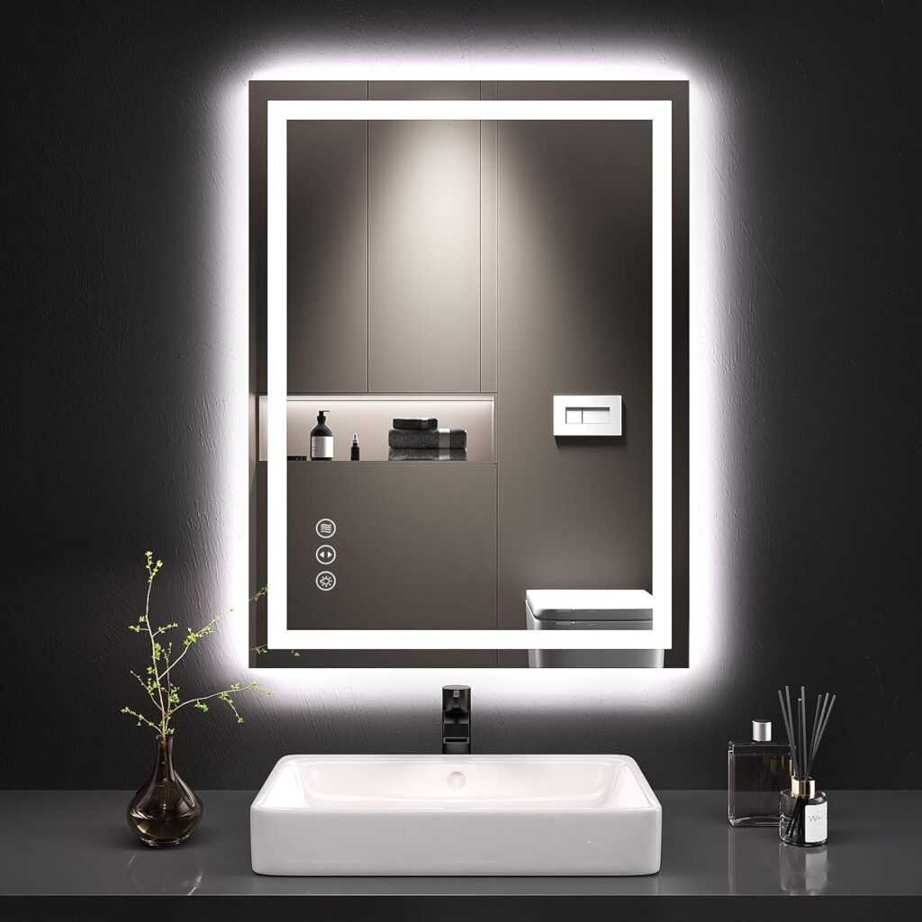 A Lighted LED Mirror That Basically Reads Your Mind
