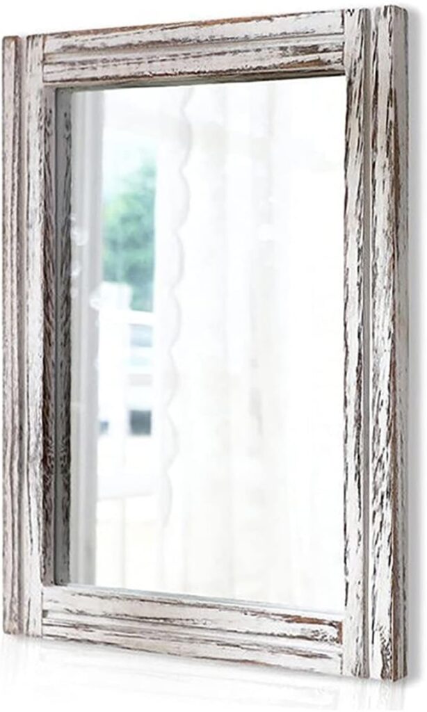 AAZZKANG Wall Mirror with Wood Frame