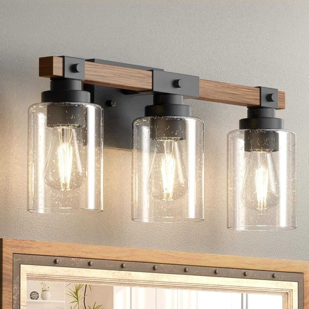 Amico 3-Light Farmhouse Vanity Light Fixture