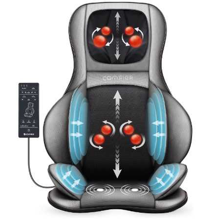 COMFIER Shiatsu Neck Back Massager with Heat