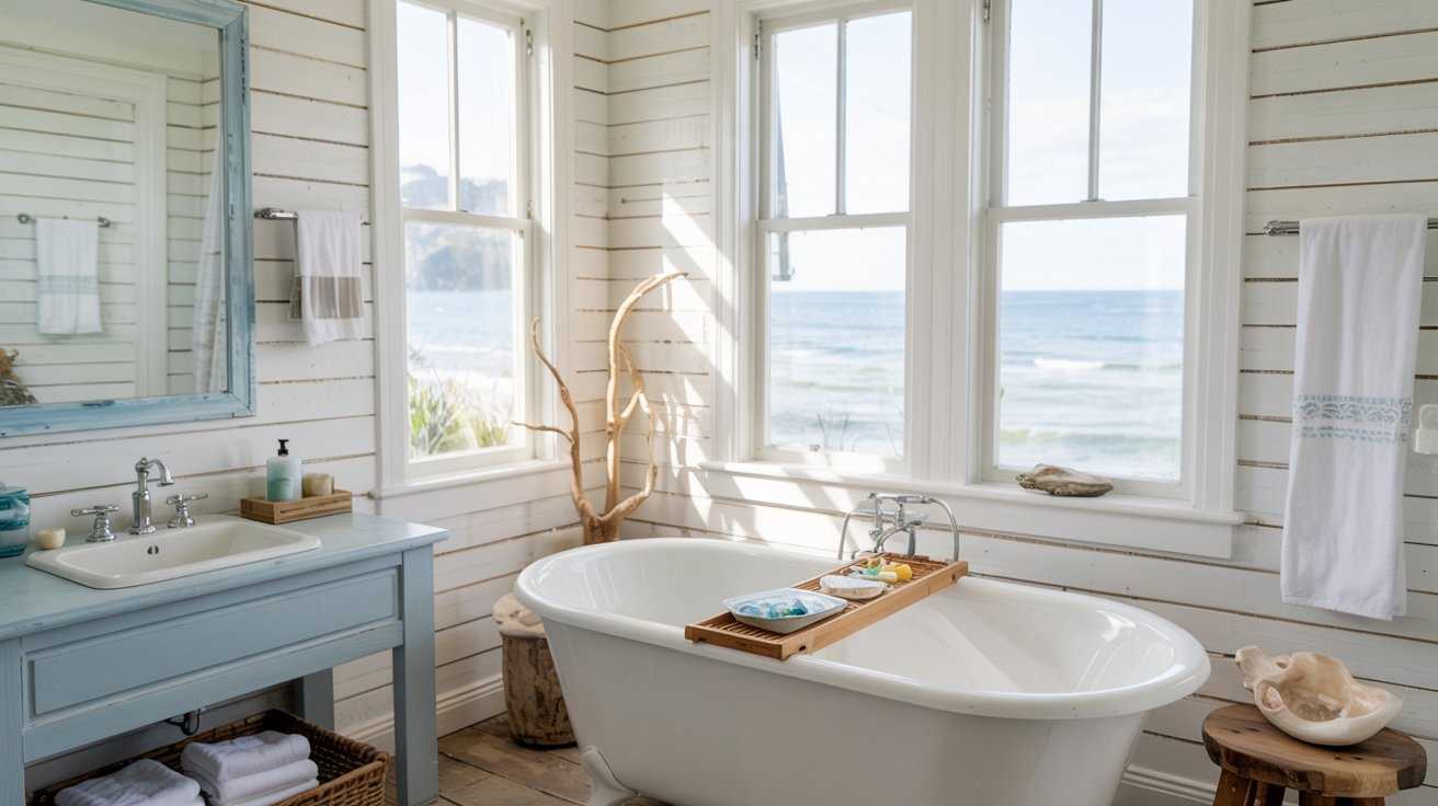 Coastal Bathroom Ideas to Create Instant Seaside Charm