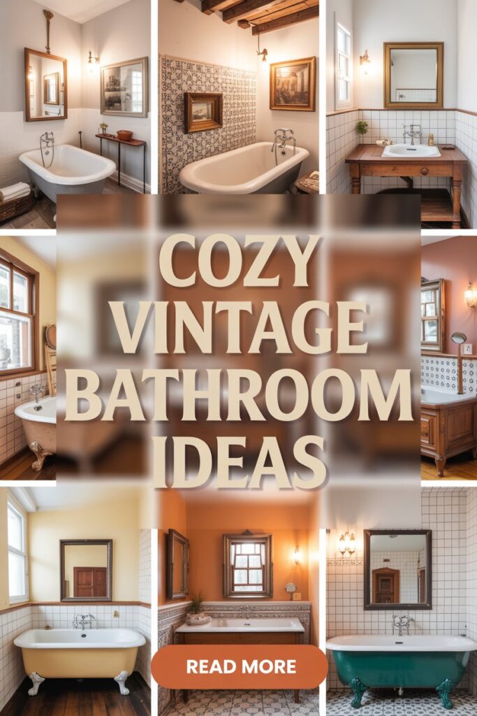 Vintage Bathroom Decor Ideas