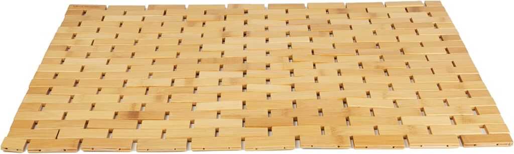 Ditch the Dingy Bath Mat—Try Bamboo Instead