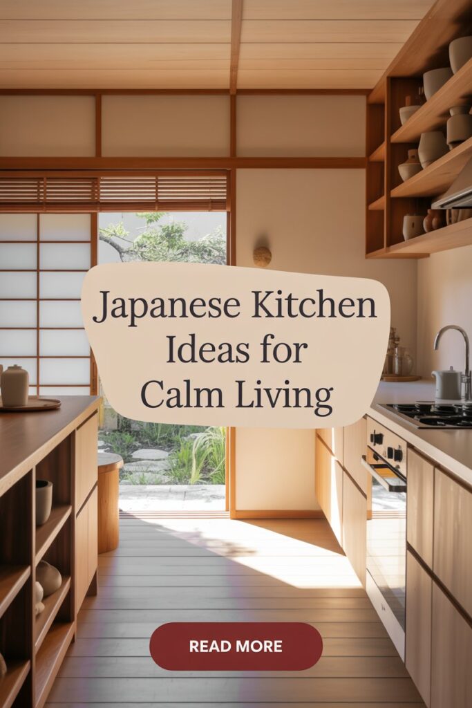 Japanese Kitchen Ideas for Calm Living