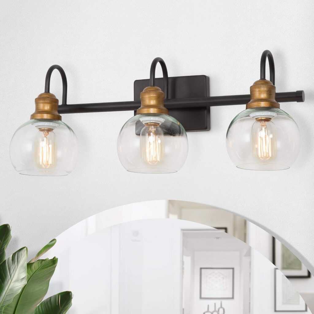 LALUZ Bathroom Light Fixtures – Vintage Vibes with Modern Swag