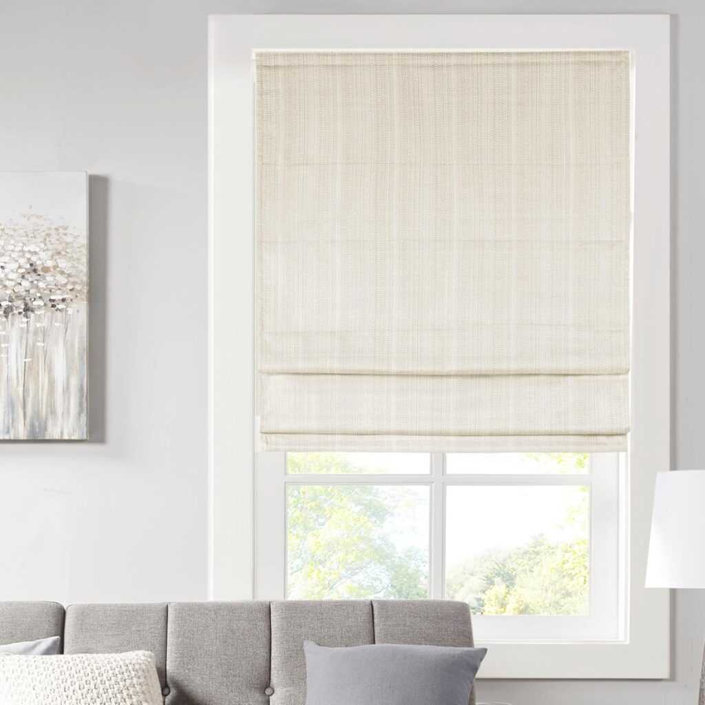 Madison Park Galen Cordless Roman Shades 
