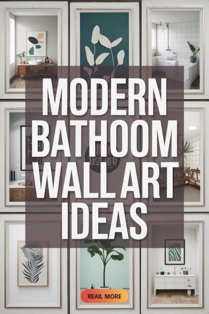 Modern Bathroom Décor Ideas