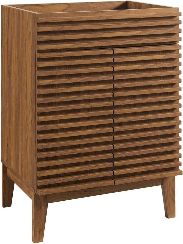 Modway Render 23.5″ Vanity in Walnut